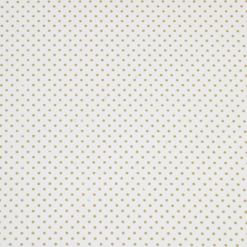 Coated  Cotton PISANI White / Gold22